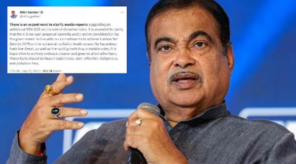 Nitin Gadkari GST diesel vehicles